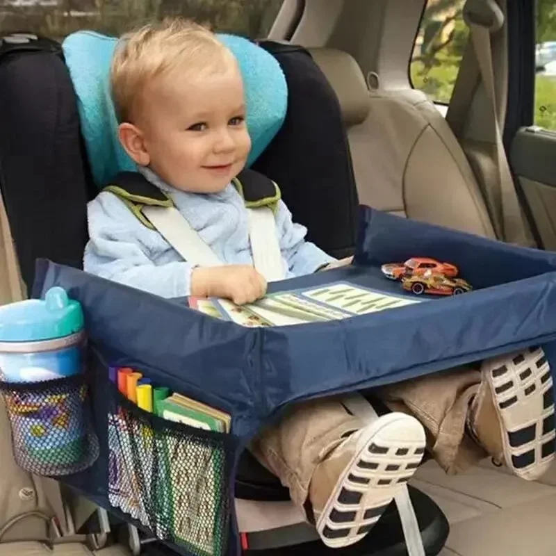 Autostoel Reisblad Veiligheid Opbergtafel Snacks Beker Tekentafel Houder Baby Kinderwagen Opbergtas