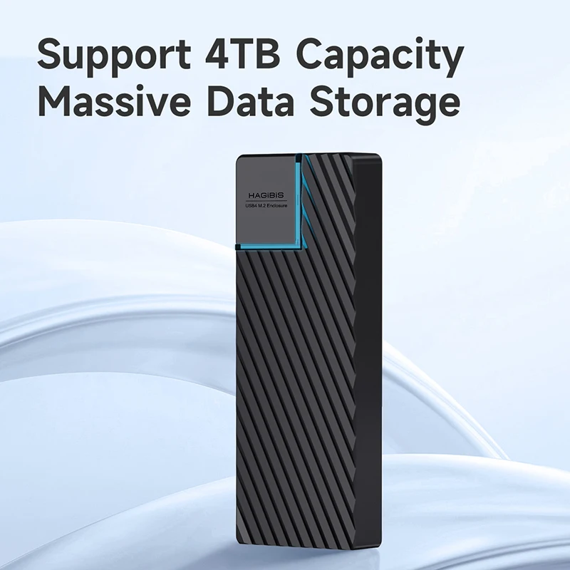 Hagibis-外付けハードドライブケース,thunderbolt 4, 3, USB 3.2, 3.1, 3.0,asm2464,USB 4.0, 40gbps,m.2,nvmeと互換性があります