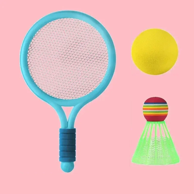 2 Racchette da badminton Invia badminton Tennis Sport all'aria aperta e tempo libero Giocattoli interattivi per due genitori e figli