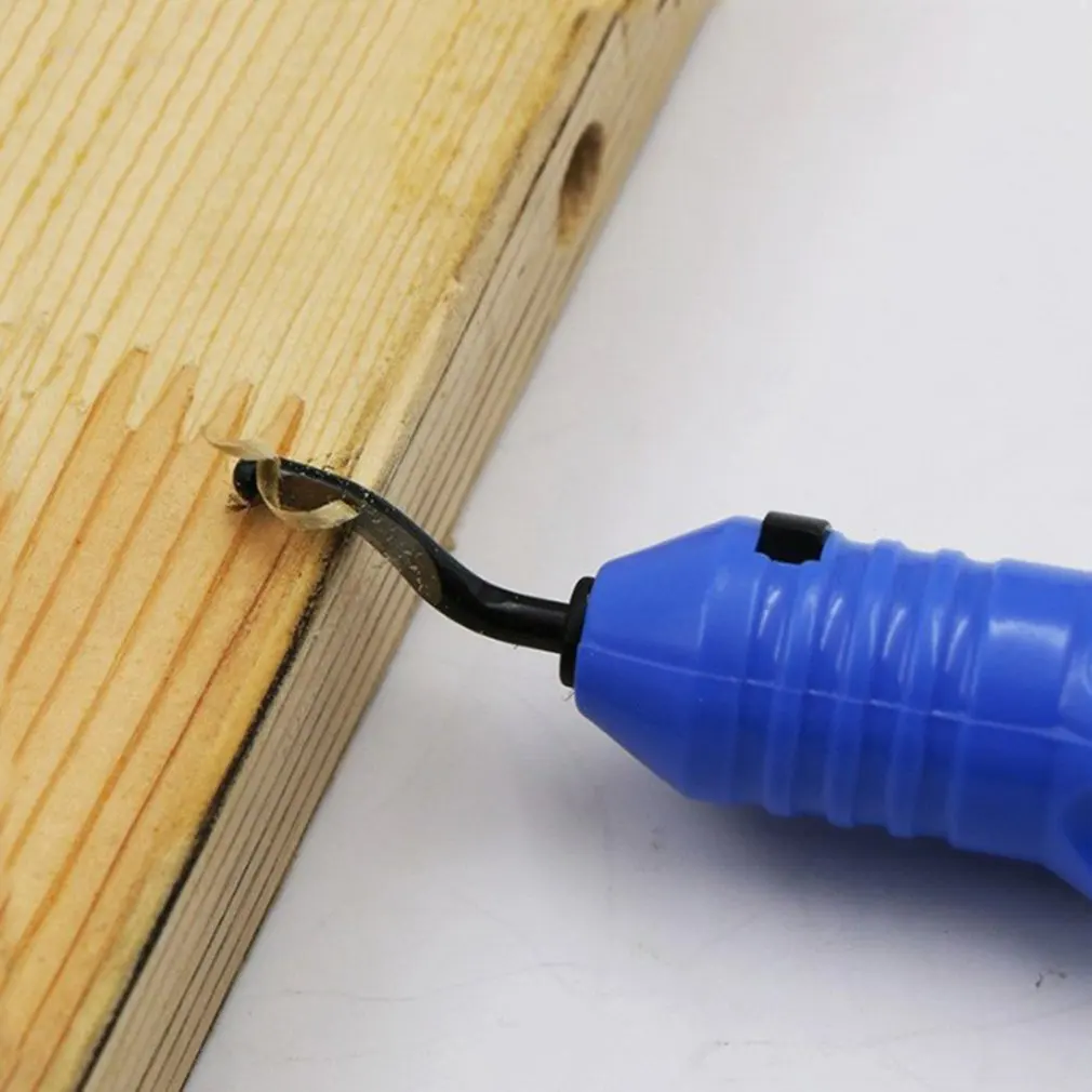 Trimmen Mes Schraper Rand Ontbramen Hoofd Snijders Set Burr Remover Handje Voor Hout Plastic voor PVC Pijpen Hars Art Gereedschap