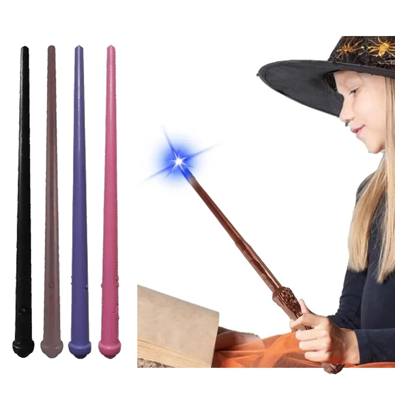 Zauberstab, leuchtendes und klingendes Spielzeug, Zauberstab aus Kunststoff, Spielzeug, Bühne, Cosplay-Requisiten, Gruppenaktivität, Souvenirs, Festival-Geschenke, TMZ