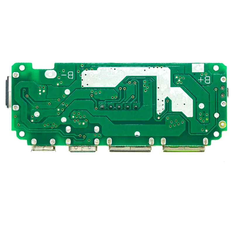 Đèn LED Dual USB 5V 2.4A Micro/Loại C USB Điện Di Động Ngân Hàng 18650 Sạc Module Pin Lithium sạc Ban Bảo Vệ Mạch Điện