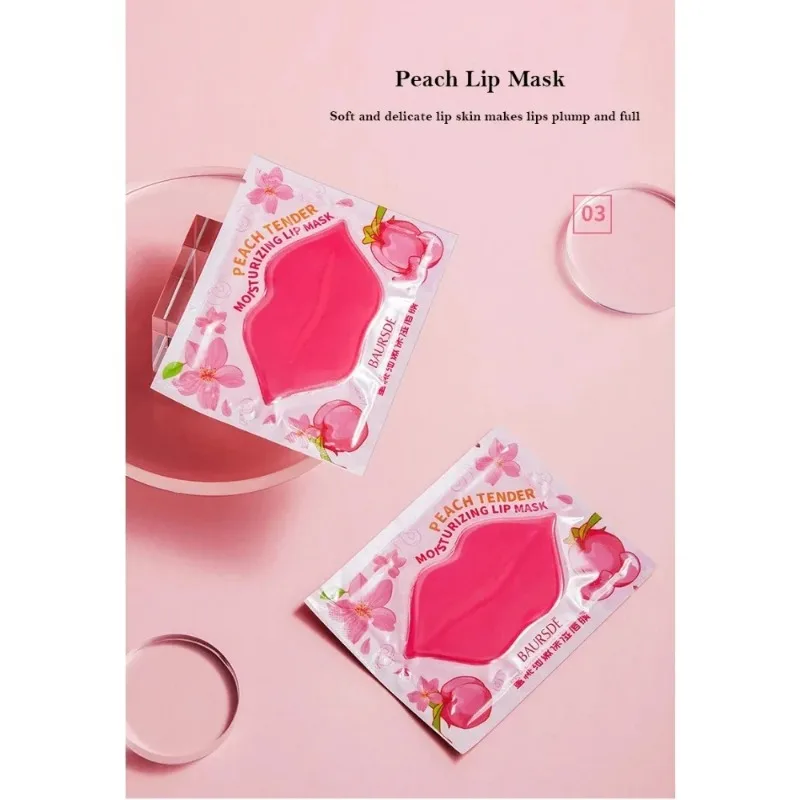 Innicare collagène nourrissant masque pour les lèvres soin des lèvres humidité Fruits Essence raffermissant hydratant Gel labial Patch lèvres tampons patchs