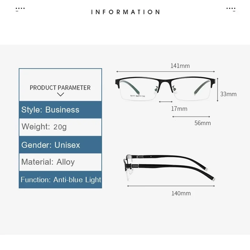 Gafas de lectura bifocales de estilo empresarial para hombres y mujeres, gafas con ajuste de visión progresiva, luz convertida multifocal + 1,0 a + 4,0