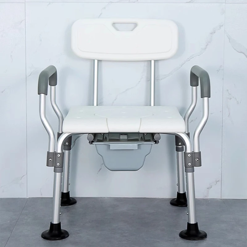 Elderly Chair Senior Chairs Shower Chair Suction Feet Senior Chairs Non-Slip Feet Duschstuhl Mit Rückenlehne Senior Furniture