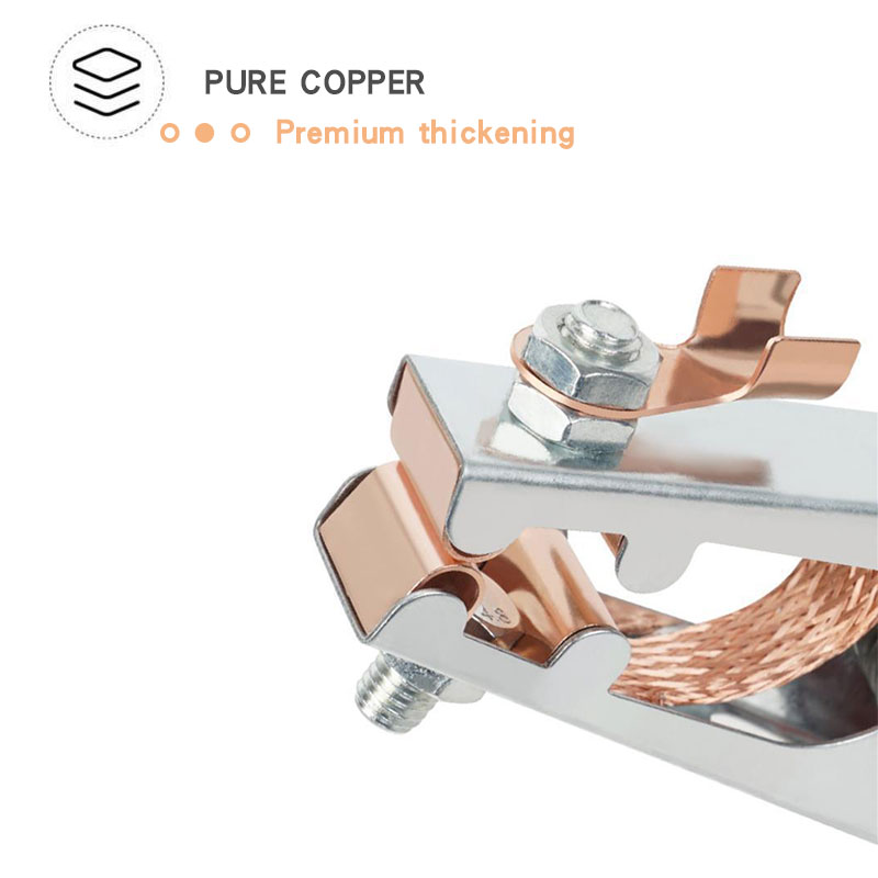 300A 500A 800A Electric Welding Machine Ground Clip 300 500 800 Connection Clamp Argon Arc Welding Machine Ground Clip 1PCS