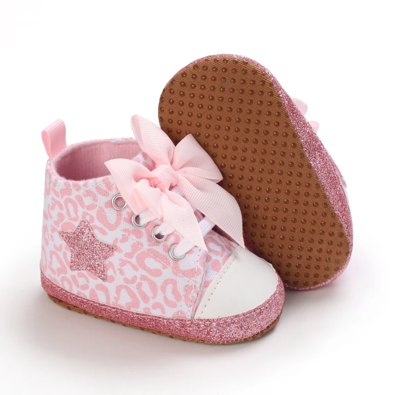 ฤดูใบไม้ผลิและฤดูใบไม้ร่วงเด็กผู้หญิงสบายๆกีฬารองเท้า Soft Sole Anti SLIP รองเท้าเดินในร่มและกลางแจ้ง First Step รองเท้าเดิน