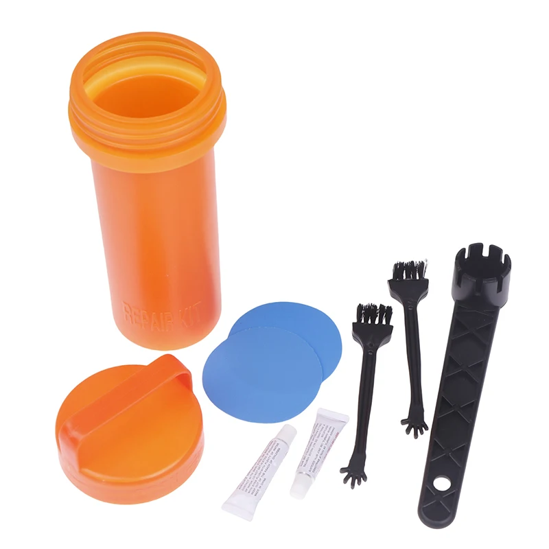 Portátil Kayaking Paddle Board Sup Repair Kit, válvula de ar, ferramenta prancha, cola, acessórios, 1 conjunto