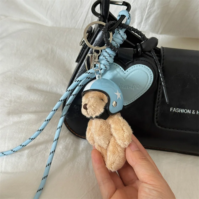 น่ารักไฟฟ้ารถจี้กุญแจหมี 2024 แนวโน้มใหม่ของเล่นDachshund Handingจี้Plushของเล่นกระเป๋าจี้กระเป๋านักเรียนหญิงจี้