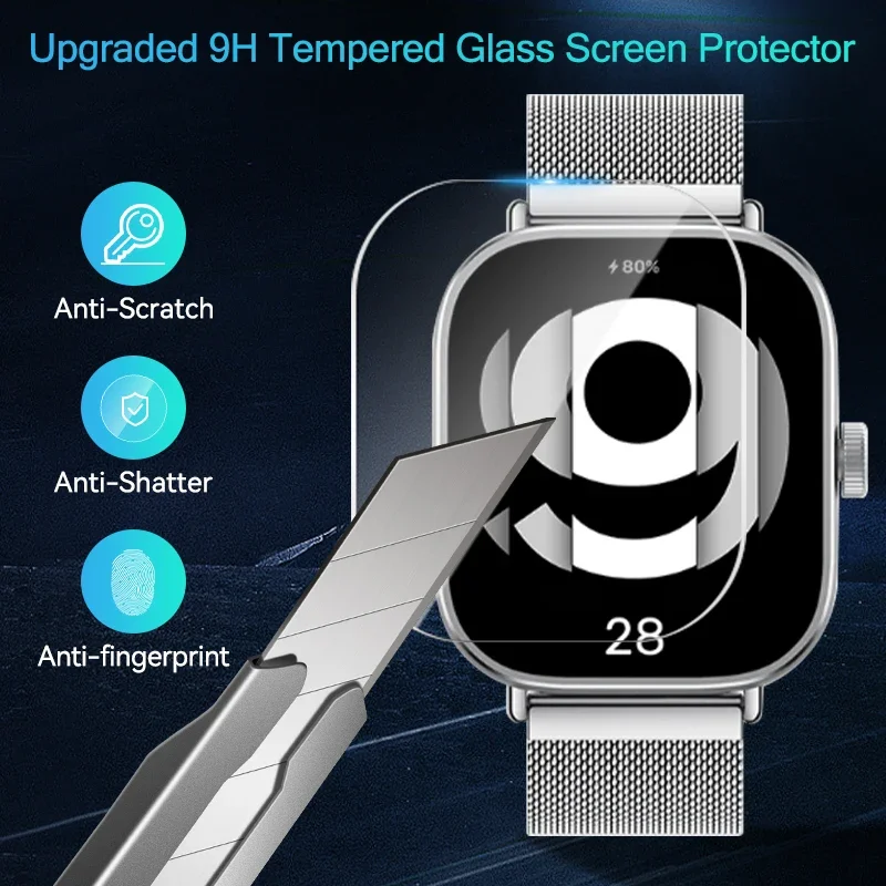 Szkło hartowane do inteligentnego zegarka Xiaomi Redmi Watch 4 HD Screen Protector Anti-Scratch do Mi Redmi Watch 4 Prottiecve Film