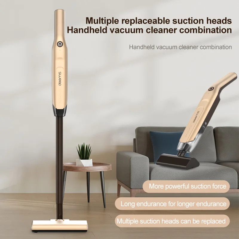 Wireless Vacuum Cleaner 20000Pa Suction Handheld Powerful Vacuum Cleaner Low Noise Multiple Accessories to Meet Your Needs