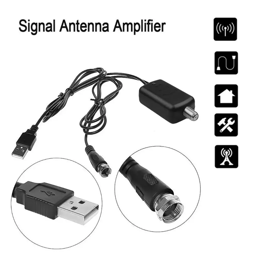 4K UHD Digital TV Antenne Verstärker Signal Booster Low Noise High Gain Signal Empfänger Fernseher Empfangen Signal Zubehör