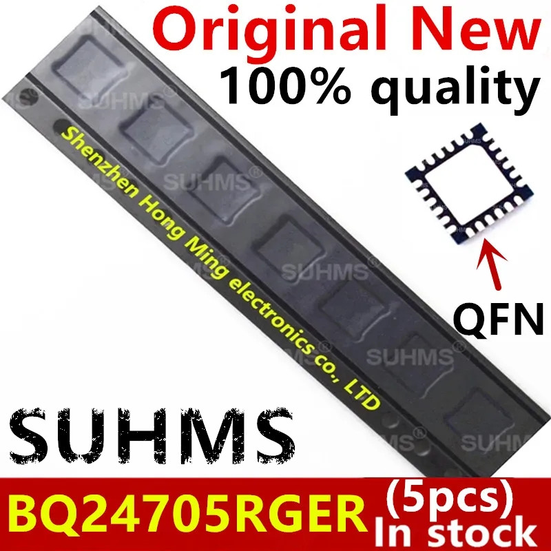 (5 Stück) Neue 24705 BQ24705 BQ24705RGER QFN-24