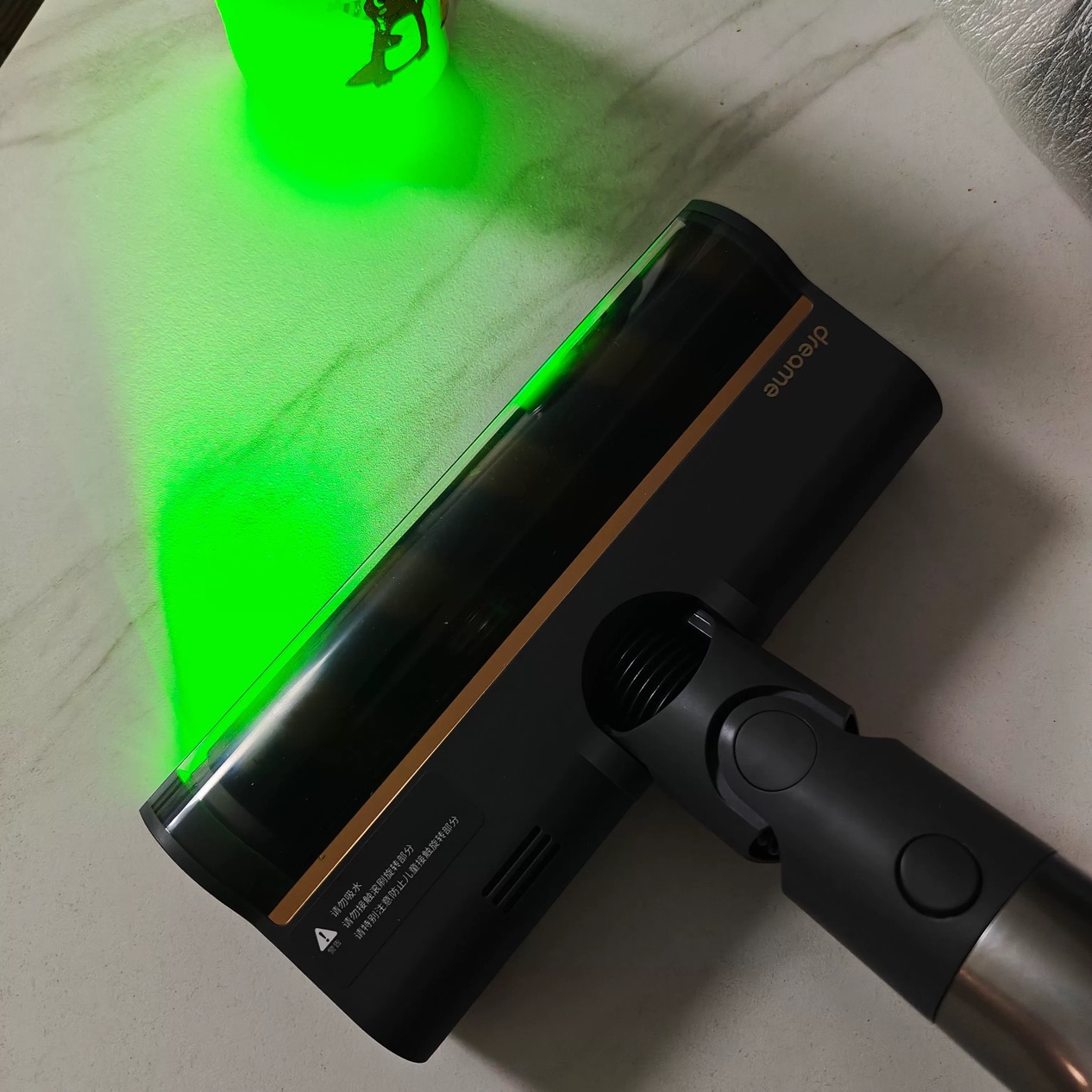 Dreame V12S V16S V11 V12 T10 T20 T30 T20pro T30NEO V16 V12pro 녹색 LED 먼지 부드러운 벨벳 바닥 브러시 헤드가 있는 롤러 브러시