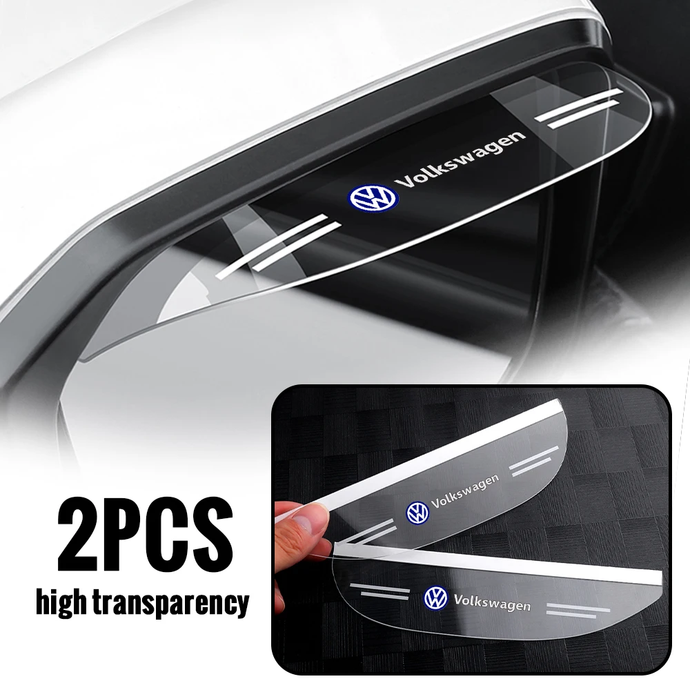 Espejo retrovisor de 2 piezas para coche Volkswagen, VW Golf, Polo, Tiguan, Passat B6, Jetta, Touran, CADDY, GTI, Touareg, TDI, Beetle MK4