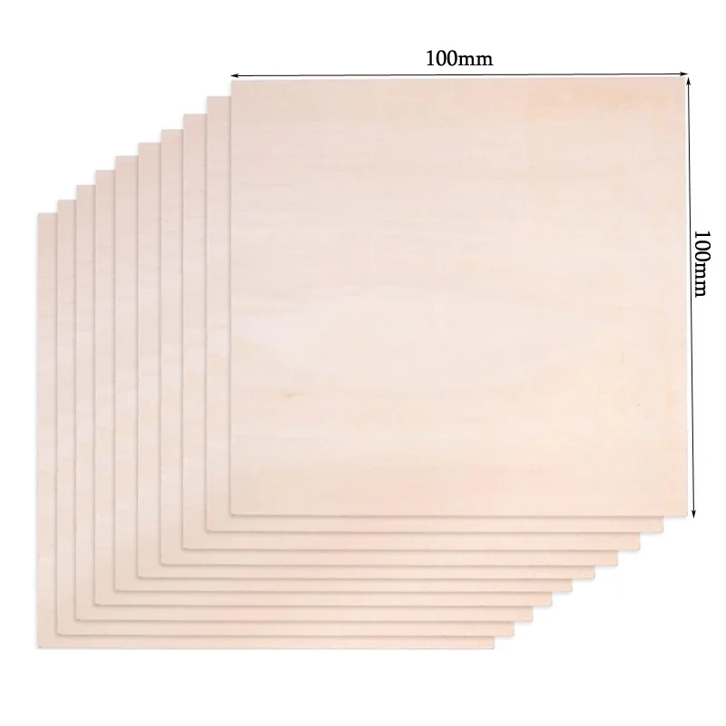 Hojas de madera de tilo, 5/10 Uds., 100/200 de largo, 2 grueso para manualidades, proyecto de bricolaje, grabador láser de madera, accesorios artesanales