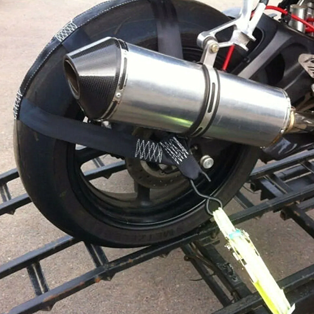 Universal Motorcycle Rear Wheel Fixing Fastening Webbing Belt Strap Universal Safe Motorbike Transportation Tie-Down Accessories