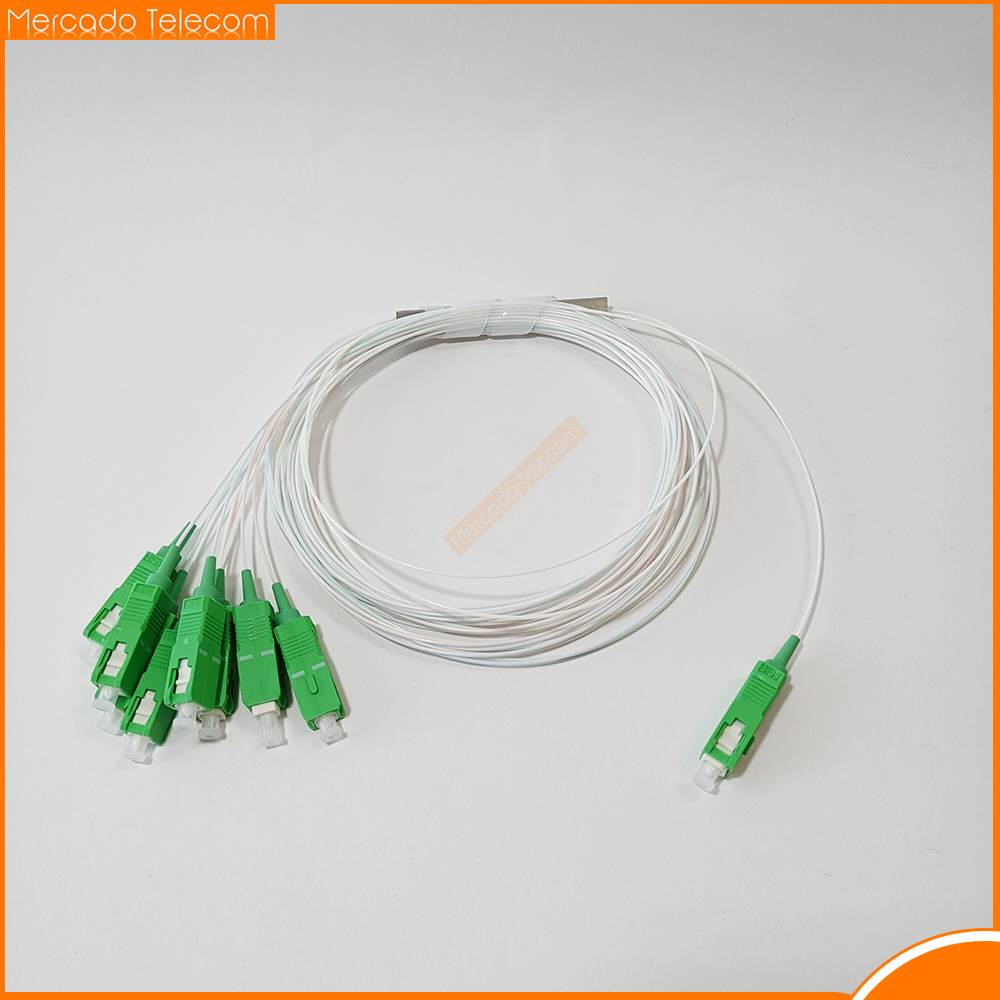 Chất Lượng Cao 10 Cái/lốc 1X2 1X4 1X8 1X16 1X32 PLC SC/APC SM 0.9Mm Chất Lượng Cao 1M Cáp Quang FTTH Bộ Chia SC APC
