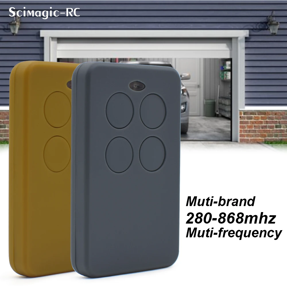 Cổng Điều Khiển Multifrequency Nhà Để Xe Cửa Từ Xa Duplicator 433.92 Dụng Cụ Mở 433MHz 868 Móc Khóa Chắn Chỉ Huy 433 Cán Mã