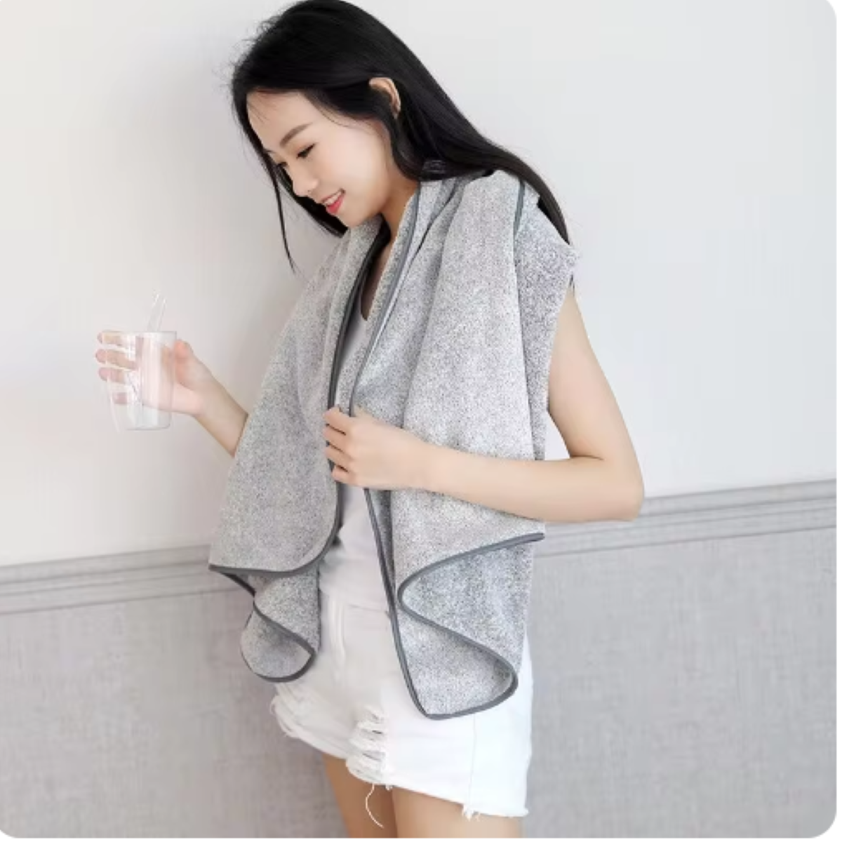 Toalhas De Banho De Microfibra Espessada Para O Corpo, Toalha De Esportes De Ginástica, Robe De Banho Para Spa, Home Beath, 1Pc