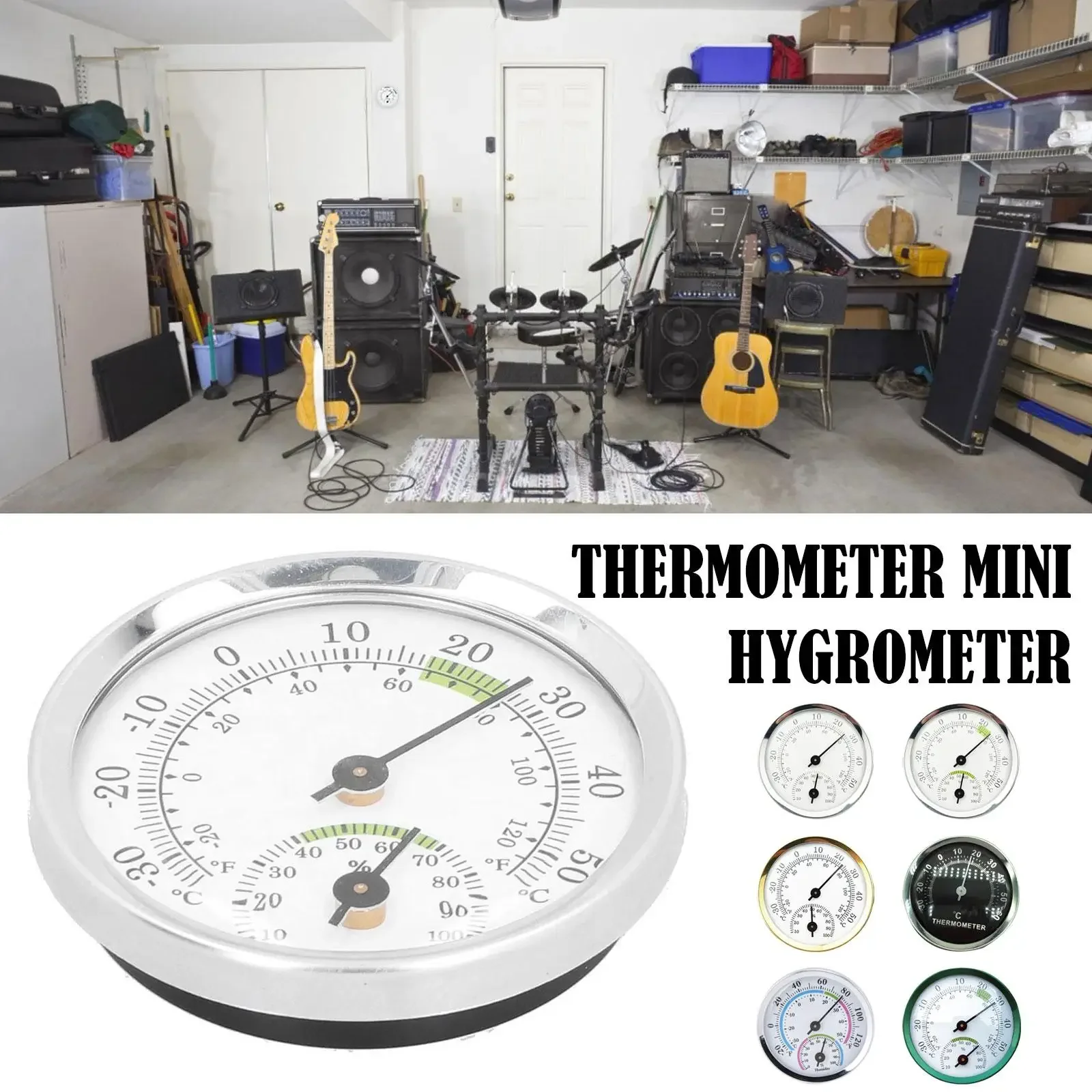 Mini puntatore tipo termometro igrometro misuratore elettronico di umidità della temperatura per ambienti interni per termometro domestico