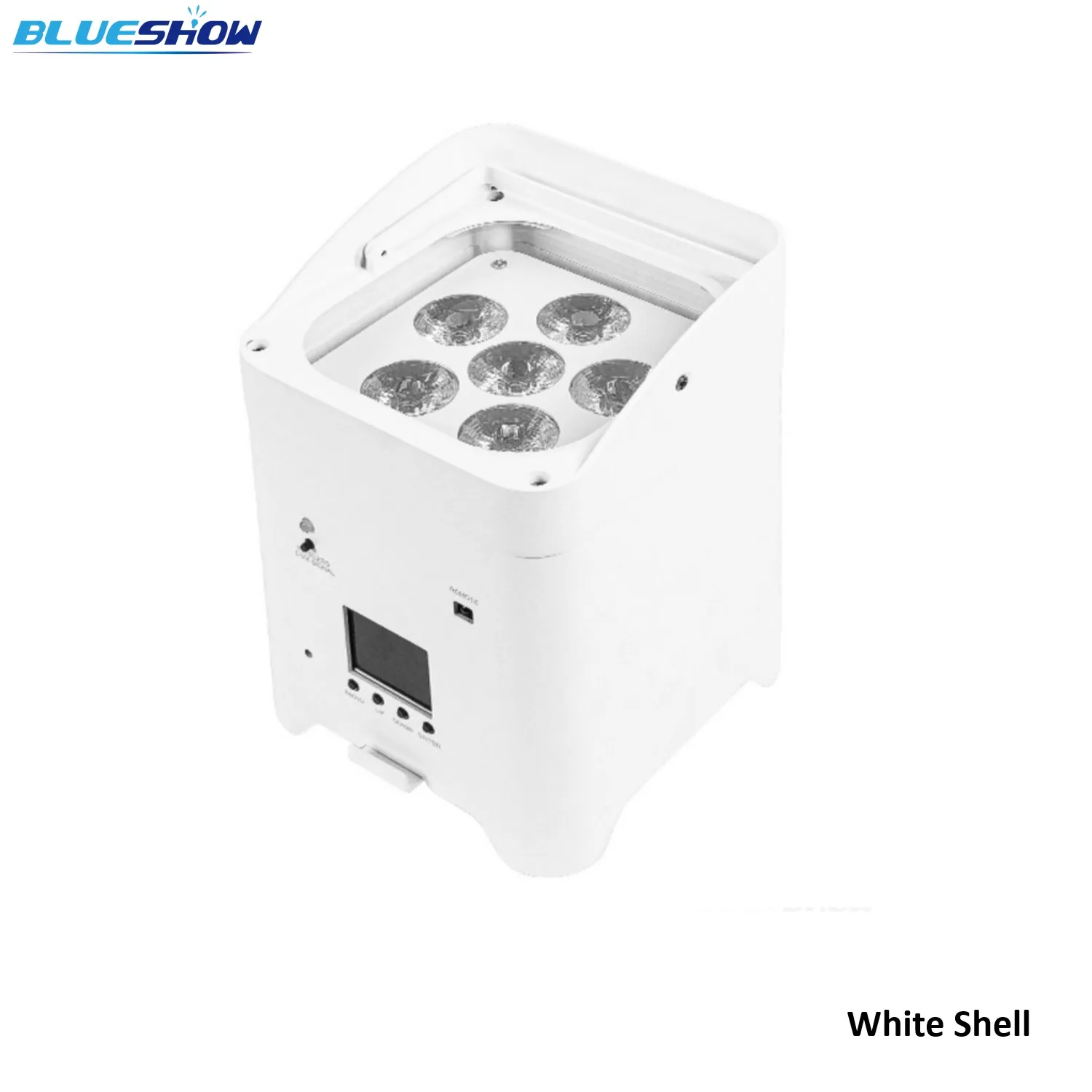 4pcs Wireless Battery Par Light with Bag 6x18W RGBWAUV 6IN1 Remote Portable Par LED Stage Effect Light