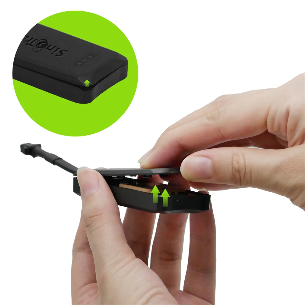 SinoTrack Mini rastreador GPS GSM ST-900 para motocicleta de coche con aplicación Web gratuita de vehículo