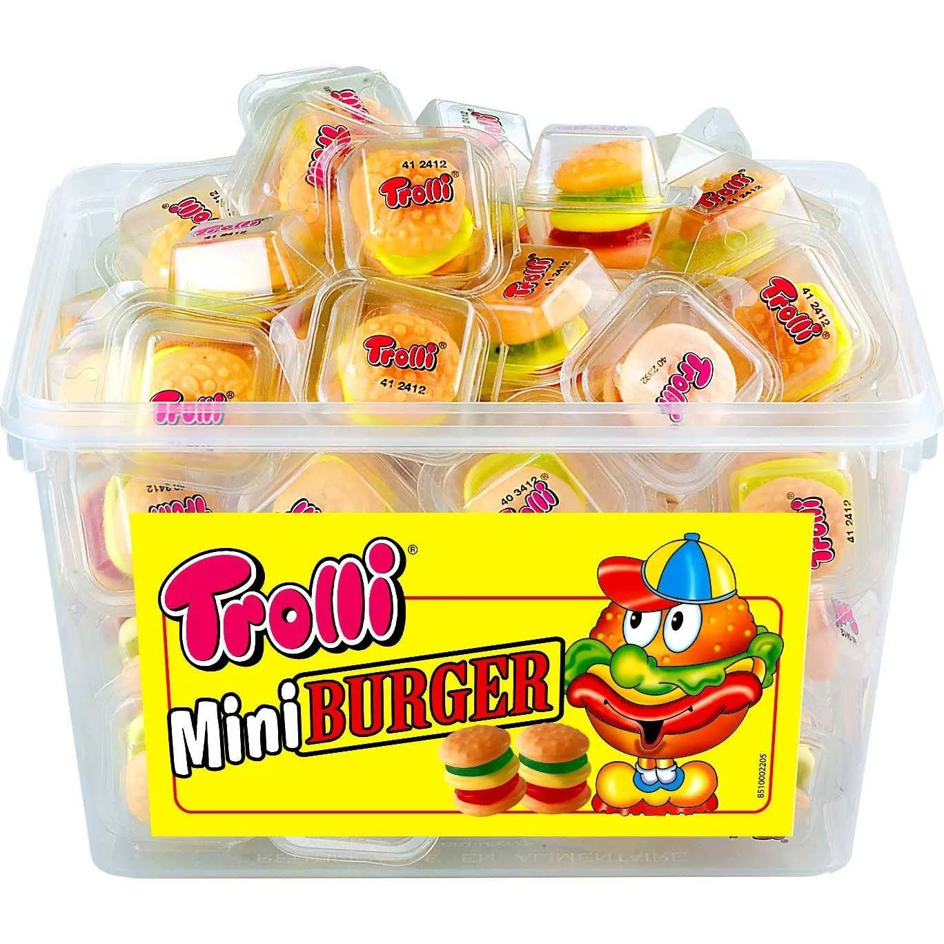 Gel Pits Party Burger mini 600g-Trolle
