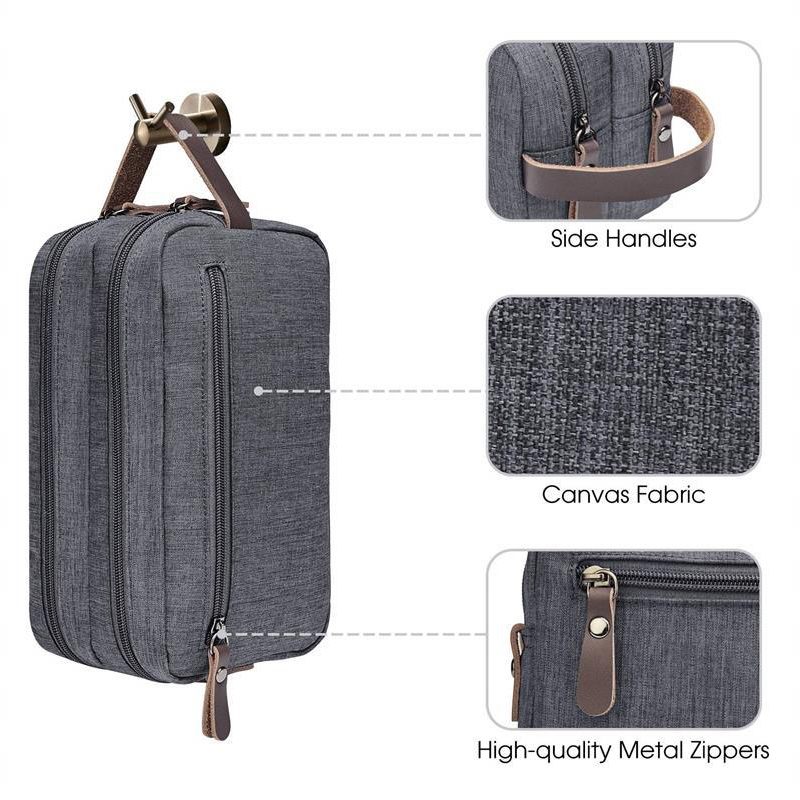 Saco de armazenamento de viagem dobrável pendurado viagem masculina grande capacidade saco de armazenamento de produtos de higiene pessoal pano oxford saco de maquiagem à prova dwaterproof água