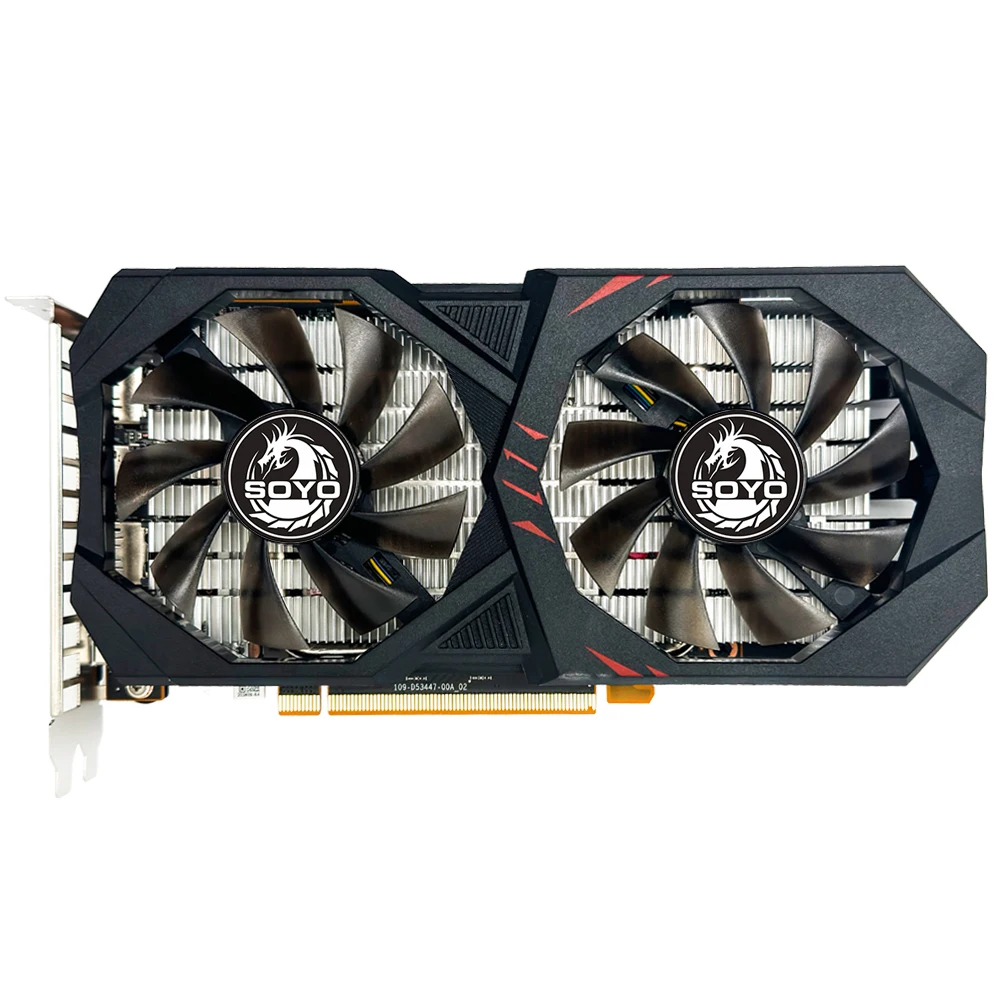 Оригинальная видеокарта SOYO RX6600M 8G GDDR6, HDMI-совместимый, DP PCIE 4.0, подходит для настольных игровых компьютеров