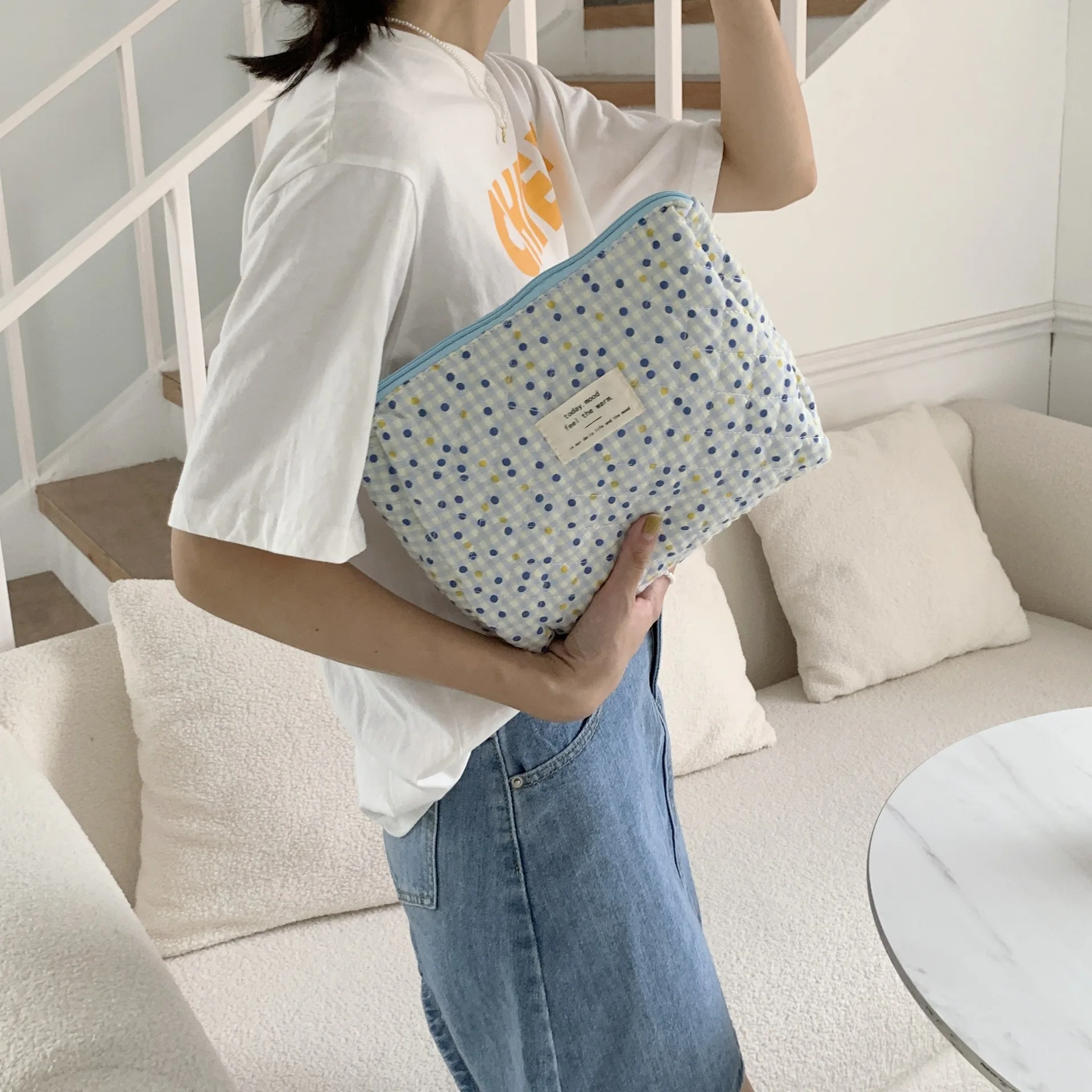 Saco de fraldas do bebê dos desenhos animados impressão saco de fraldas com zíper bolsa de transporte pacote de viagem ao ar livre saco de armazenamento de fraldas multi funcional