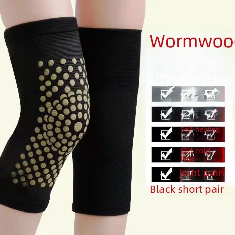 Langmao Girls Extended Season Moxibustion Knee Protection Warm Thin Heating Cycling Sports Knee Cover Men Women Leg Protection