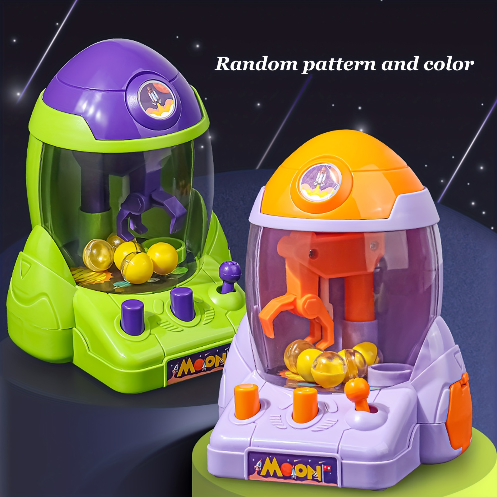 スペースロケットクローラー、ボールピンサー、エッグツイスター - このおもちゃをハロウィーン/クリスマスギフトとして使用して賞品を獲得しましょう。