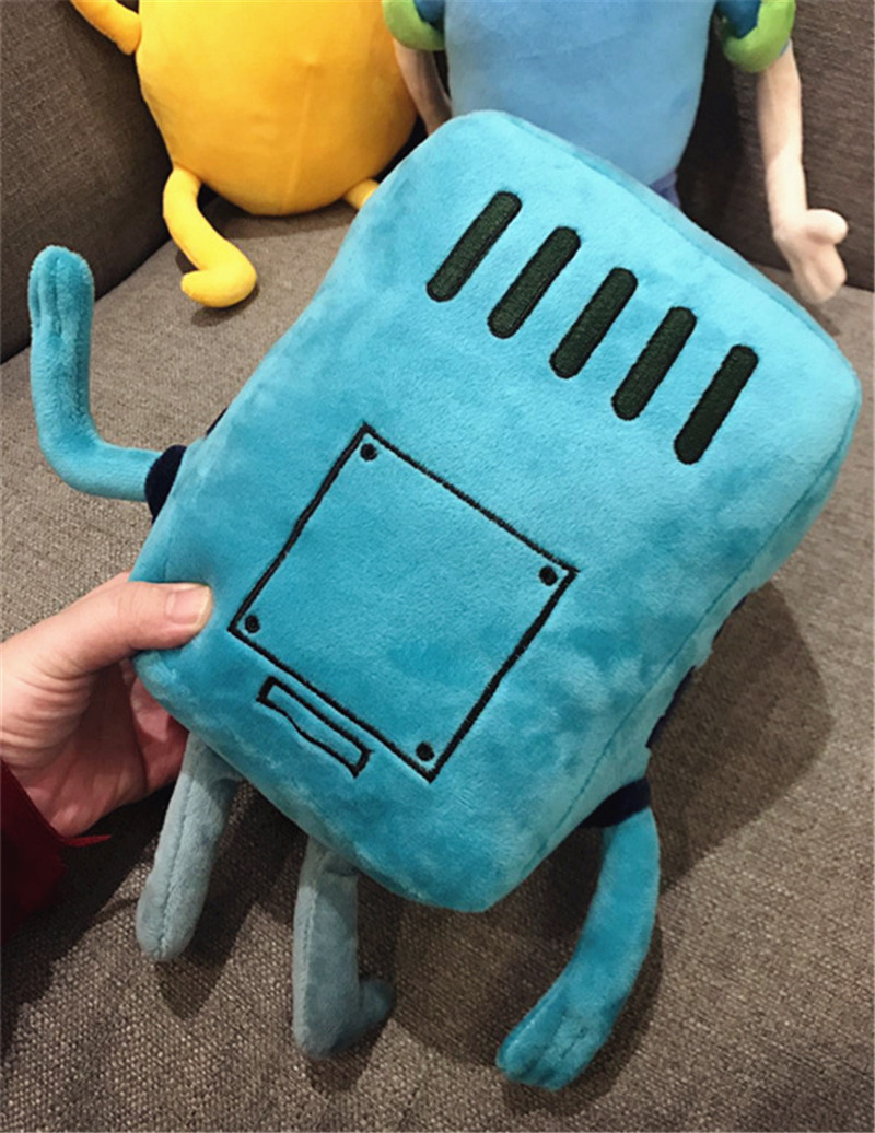 28-42 ซม.Finn Jake BMO ตุ๊กตาสัตว์ยัดไส้ตุ๊กตา Creative Adventure Time ของเล่นตุ๊กตาการ์ตูนตุ๊กตาตุ๊กตาเด็กของขวัญ