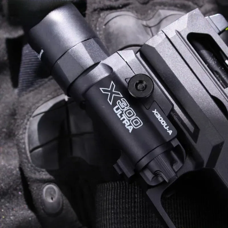 TINSOL New X300U-A Multi - functional Tactical Light: Fits 20mm Rail, for Toy Airsoft Guns, Hunting, CS Matches & Wargames