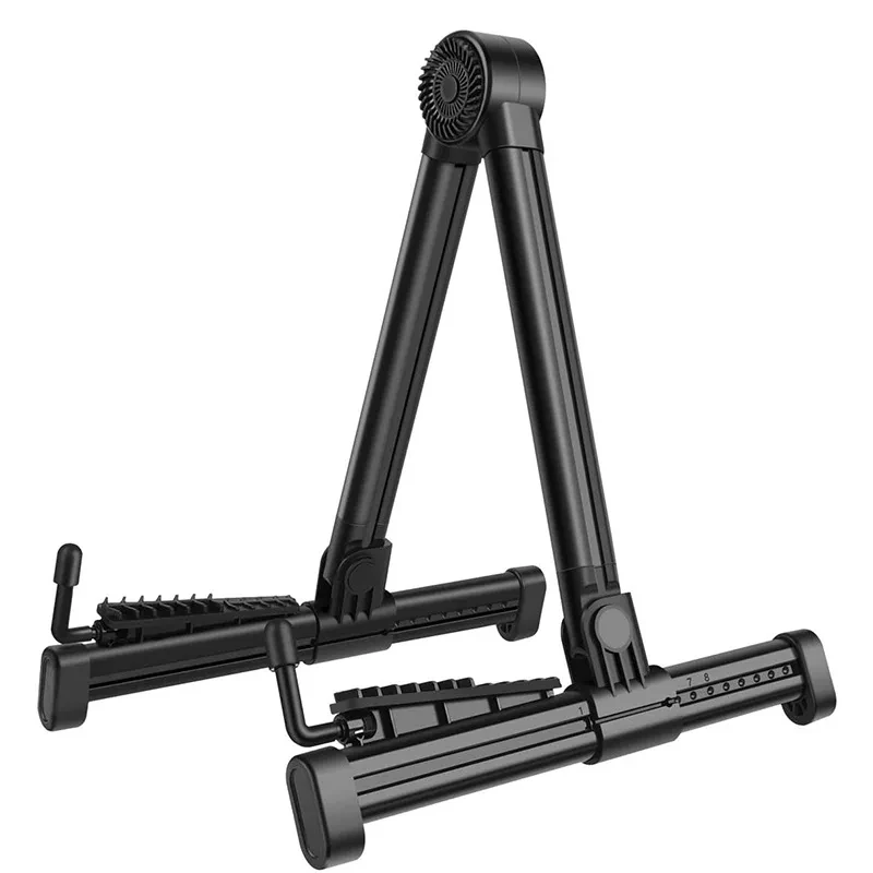 Miwayer-soporte de guitarra plegable, marco Universal ABS para bajos eléctricos clásicos acústicos, Banjo, ukelele portátil