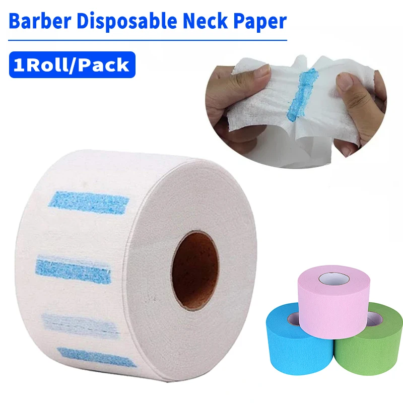 1 rol/pak wegwerp nekstrips haarknipaccessoire nekpapier verstelbare kapper speciale salonkappers voor kapper