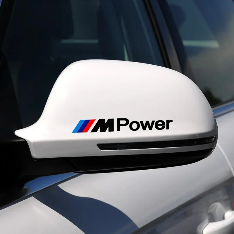 4 unid/set pegatina de puerta de coche cubierta resistente a arañazos pegatinas de manija de coche emblema para BMW M M3 M4 M5 X1 X5 X3 X7 X6 rendimiento