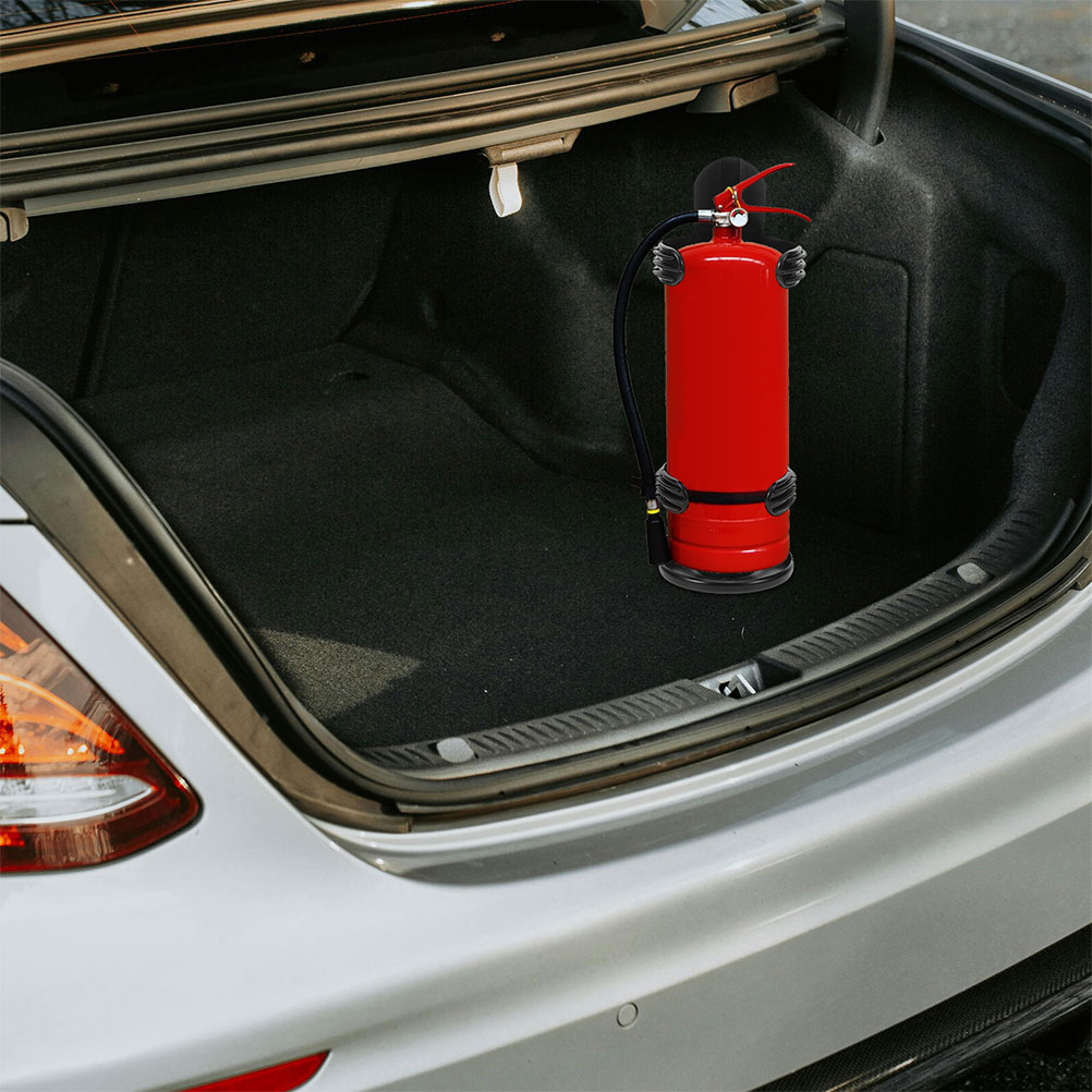 2PCS Fire Holder for Car Trunk Car Fire Extinguisher Mounting System Mounting Bracket Plastic Vehicle Safety Essential