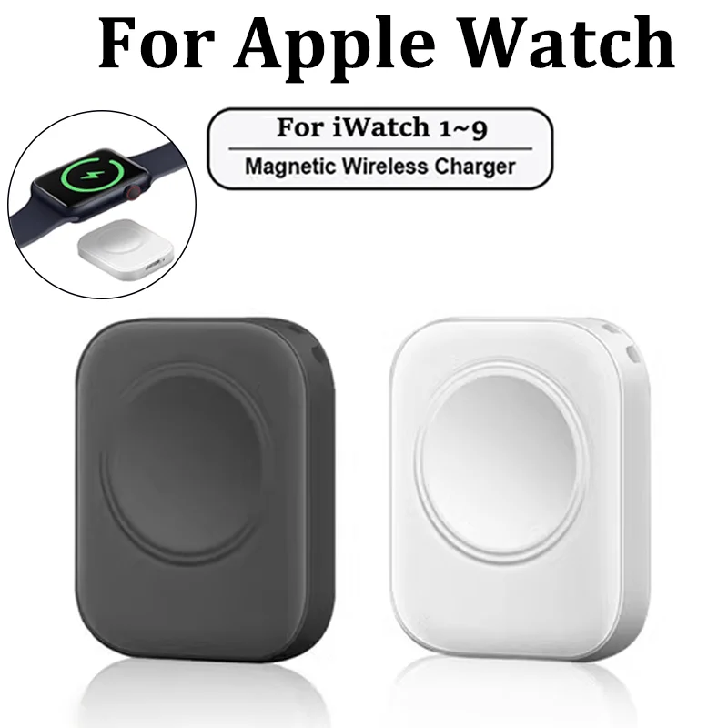 Magnetic Wireless Fast Charger for Apple Watch series 9 8 7 6 5 SE Type C L Cable convert Charger for iWatch Series 6 5 3 2 1