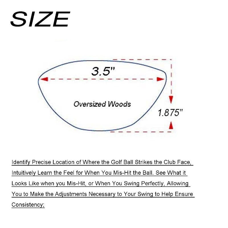 200 Cái/Cuộn Golf Va Đập Dán Miếng Dán Quá Khổ Gỗ Nhãn Lăn Bóng Đánh Đầu Ghi Hình Cho Nam Nữ Thực Hành