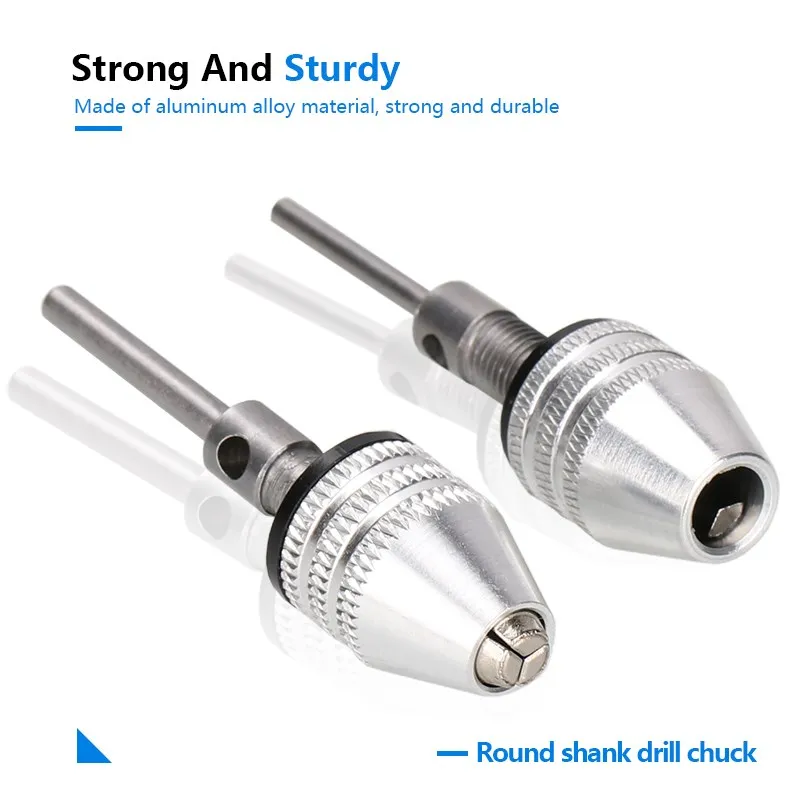 XCAN Móc Khóa Mũi Khoan Chuck 0.3-3.4Mm 0.3-6.5Mm 0.3-8Mm Chuôi Lục Giác Chuck Adapter mũi Khoan Khoan Chuyển Đổi Dụng Cụ Khoan Chuck Kẹp