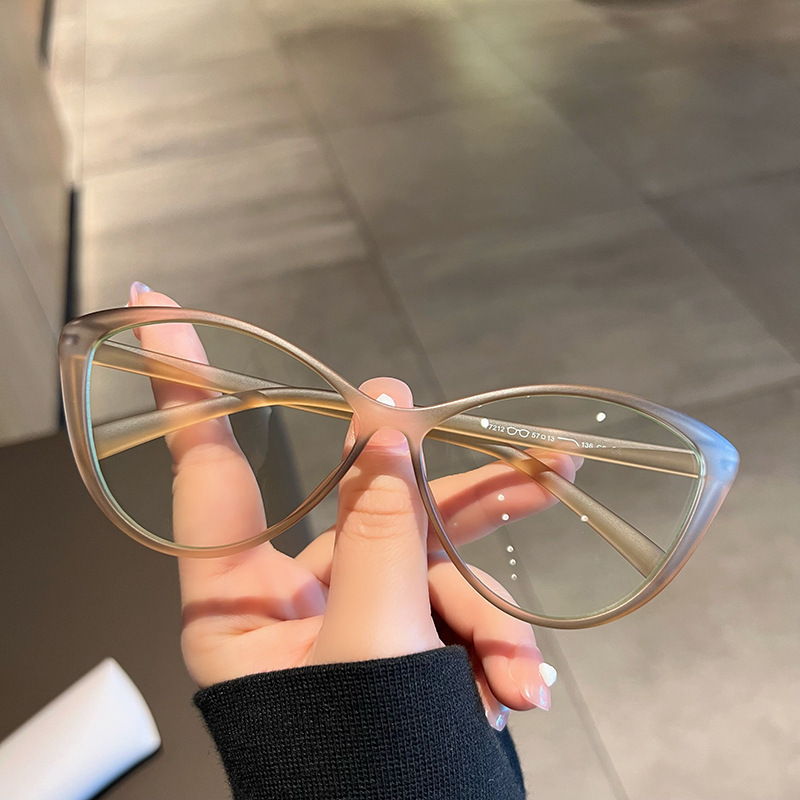 Gafas antiradiación tipo ojo de gato para mujeres/hombres lentes reemplazables
