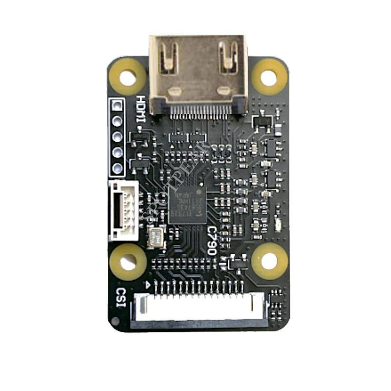 Адаптер камеры Raspberry Pi, плата HDMI к CSI-2 C790 HDMI IN 1080p25fp для Pi5/ZERO/3B/3 B+/4B/CM3/CM4, поддержка аудио