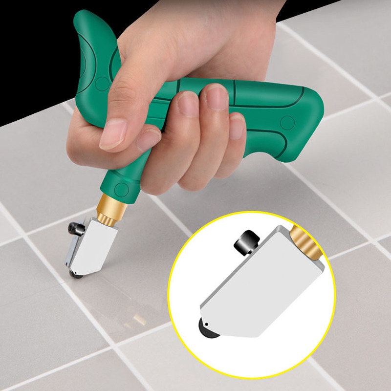 Tagliavetro professionale diamantato per taglio di piastrelle in ceramica di vetro Tagliapiastrelle manuale Utensile da taglio per piastrelle Utensili da taglio per piastrelle fai-da-te
