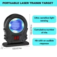 MInfrared Induction Electronic Scoring Laser Target Color Sensitive Shooting Practice With Sound Effects Training Toy Equipment