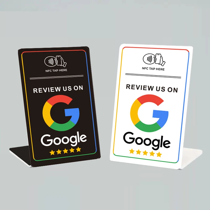 Подставка для обзора Google Tap NFC. 5-звездочные обзоры Google создали легкие.