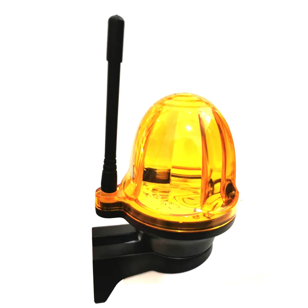 12-265V AC DC LED Ngoài Trời Tín Hiệu Báo Động Ánh Sáng Nhấp Nháy Nhấp Nháy Báo Khẩn Cấp Đèn Treo Tường Cho Tự Động cửa Mở