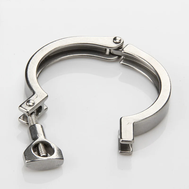 ท่อ CLAMP 1.5 "2" 2.5 "Tri CLAMP 50.5/64mm Ferrule 304 สแตนเลสสตีล Tri Clover สุขาภิบาลสําหรับ Home Brewing