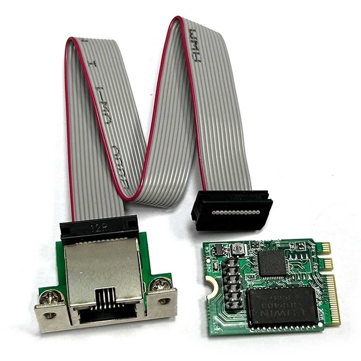 M.2 A + E ключ 2,5G Ethernet LAN Карта RTL8125B сетевая карта промышленного контроля M.2 Gigabit Ethernet Сетевая карта